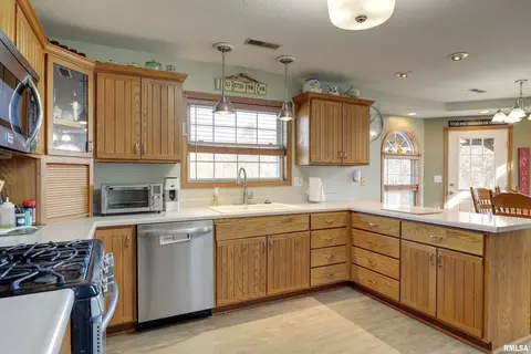 Kitchen - 2882 E 1100th St, Loraine, IL 62349 photo 2 of 2