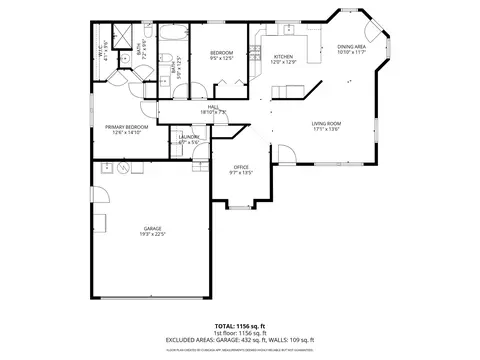 Floorplan - 2882 E 1100th St, Loraine, IL 62349 photo 1 of 1
