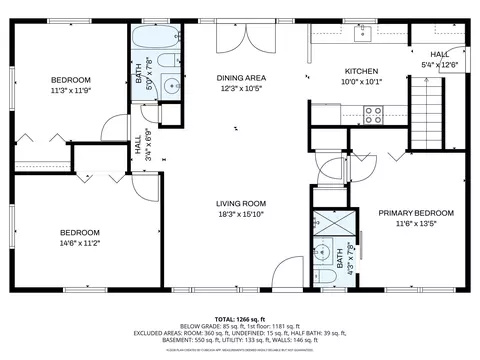 Floorplan - 320 E Jasper St, Mount Pulaski, IL 62548 photo 1 of 3