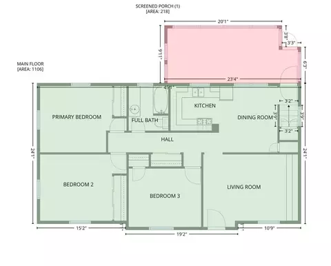 Floorplan - 3213 Sherman St, Springfield, IL 62703 photo 4 of 5