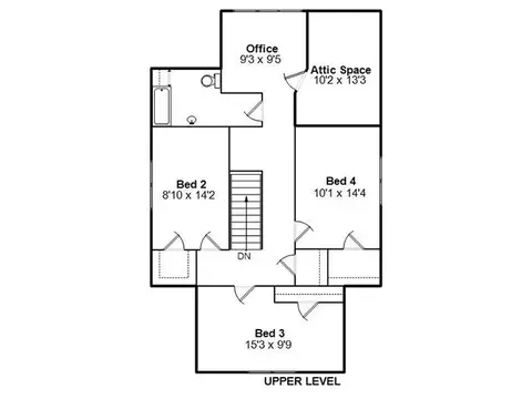 Floorplan - 1023 Broadway St, Lincoln, IL 62656 photo 2 of 3
