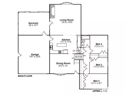 Floorplan - 1386 Valley Dr, Springfield, IL 62702 photo 1 of 2
