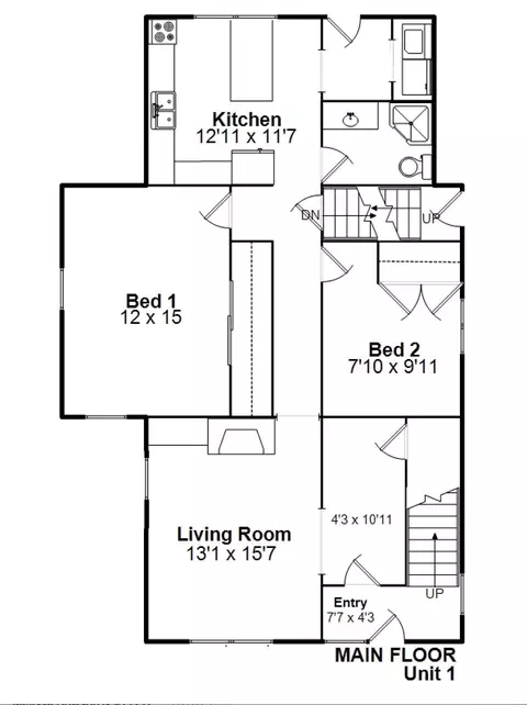 Floorplan - 1510 S 6th St, Springfield, IL 62703 photo 4 of 4