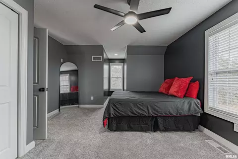 Bedroom - 9142 Prospect Rd, Mount Olive, IL 62069 photo 7 of 7
