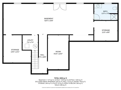 Floorplan - 9142 Prospect Rd, Mount Olive, IL 62069 photo 3 of 4