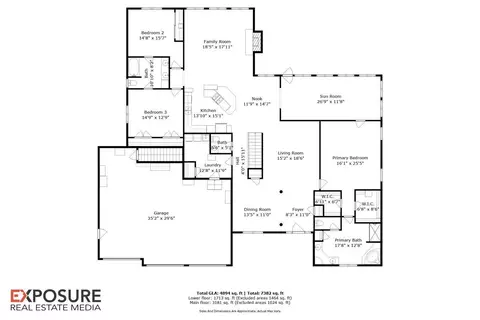 Floorplan - 6209 Mackenzie Pl, Springfield, IL 62711 photo 3 of 5