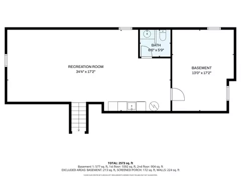 Floorplan - 194 Timber Ln, Mount Pulaski, IL 62548 photo 3 of 4