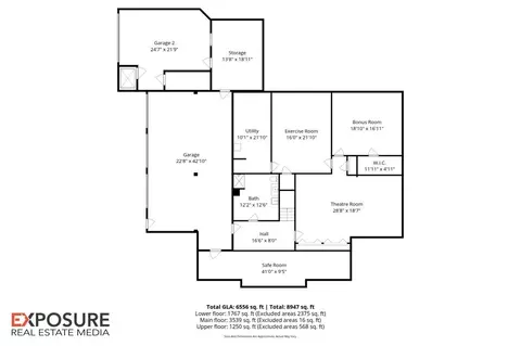 Floorplan - 3609 Melissa Dr, Springfield, IL 62711 photo 2 of 4