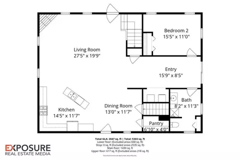 Floorplan - 1097 E 180 N Rd, Nokomis, IL 62075 photo 3 of 9