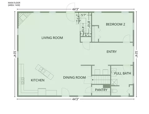 Floorplan - 1097 E 180 N Rd, Nokomis, IL 62075 photo 1 of 9