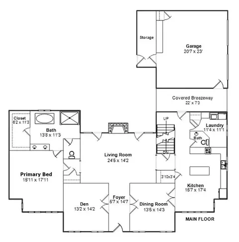 Floorplan - 804 Fairfax Ct, Springfield, IL 62702 photo 2 of 3