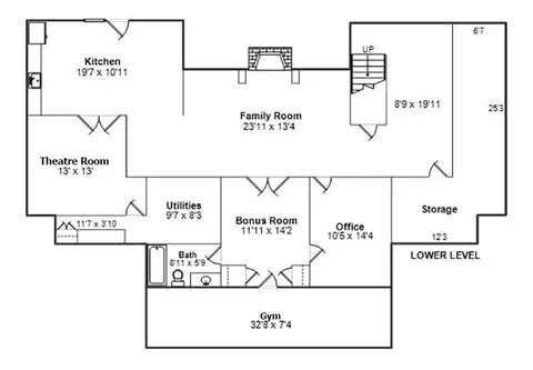 Floorplan - 804 Fairfax Ct, Springfield, IL 62702 photo 1 of 3