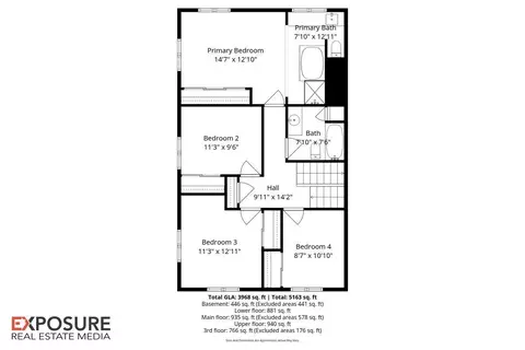 Floorplan - 9 Oakwood Dr, Springfield, IL 62711 photo 5 of 11