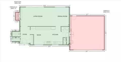 Floorplan - 9 Oakwood Dr, Springfield, IL 62711 photo 9 of 11