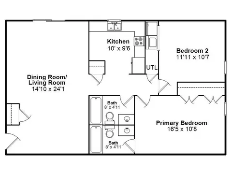 Floorplan - 1913 Jeanette Ln, Springfield, IL 62704 photo 1 of 1