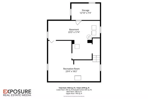Floorplan - 624 W Vine St, Springfield, IL 62704 photo 2 of 4
