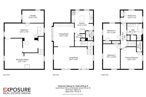 Floorplan - 624 W Vine St, Springfield, IL 62704 photo 1 of 4