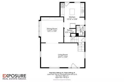 Floorplan - 624 W Vine St, Springfield, IL 62704 photo 3 of 4