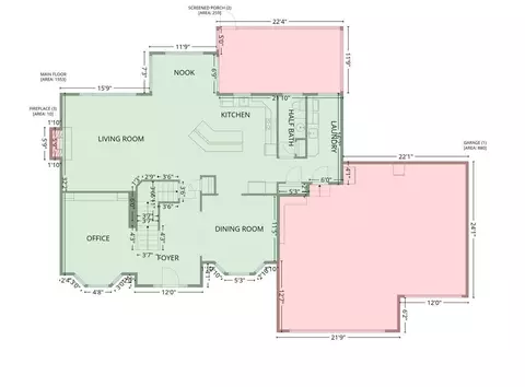 Floorplan - 2505 Centennial Dr, Springfield, IL 62711 photo 6 of 7