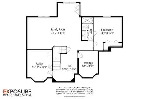 Floorplan - 2505 Centennial Dr, Springfield, IL 62711 photo 2 of 7