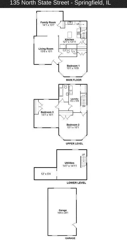 Floorplan - 135 N State St, Springfield, IL 62702 photo 1 of 1