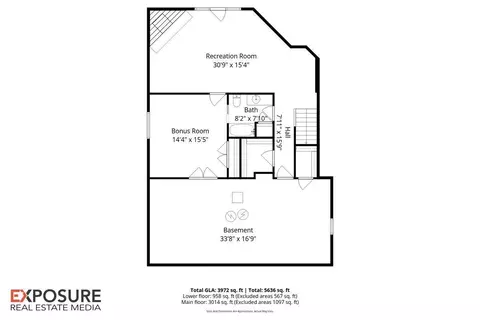 Floorplan - 6201 Westminster Ct, Springfield, IL 62711 photo 1 of 2