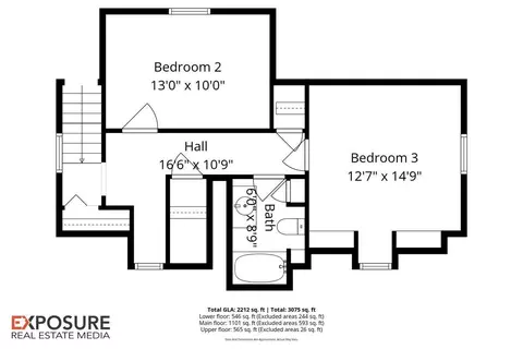 Floorplan - 1401 E Lake Shore Dr, Springfield, IL 62712 photo 2 of 3