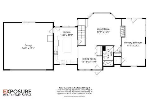 Floorplan - 1401 E Lake Shore Dr, Springfield, IL 62712 photo 1 of 3