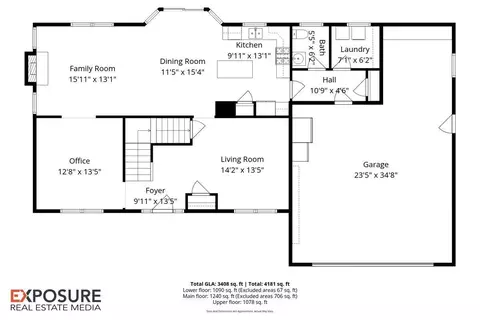 Floorplan - 3725 Indian Grass Ln, Springfield, IL 62712 photo 1 of 3