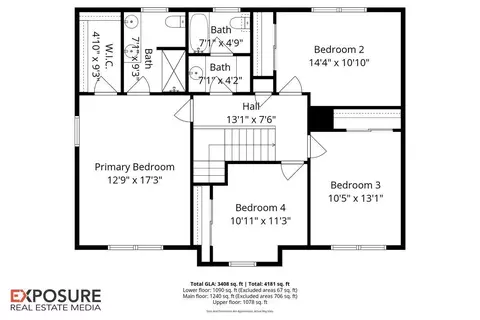 Floorplan - 3725 Indian Grass Ln, Springfield, IL 62712 photo 2 of 3
