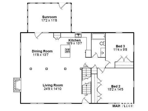 Floorplan - 11266 Timber View Ln, Athens, IL 62613 photo 1 of 3