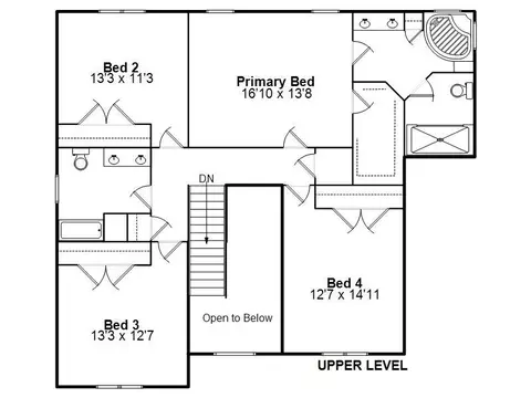 Floorplan - 3924 Surry Place Ln, Springfield, IL 62711 photo 2 of 3