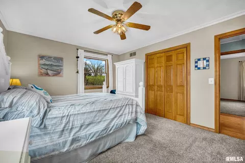 Bedroom - 495 Kramer Rd, Avon, IL 61415 photo 2 of 5