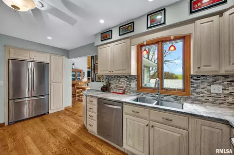 Kitchen - 495 Kramer Rd, Avon, IL 61415 photo 5 of 5