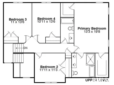 Floorplan - 2700 Dryden Dr, Springfield, IL 62711 photo 2 of 3
