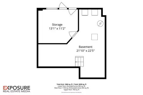 Floorplan - 822 W Edwards St, Springfield, IL 62704 photo 2 of 4