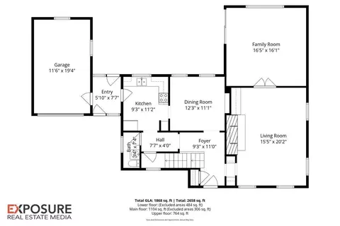 Floorplan - 822 W Edwards St, Springfield, IL 62704 photo 3 of 4