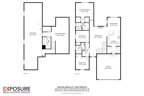 Floorplan - 3303 Lakemere Dr, Springfield, IL 62711 photo 1 of 3
