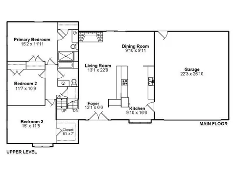 Floorplan - 125 Cypress Point Dr, Springfield, IL 62704 photo 1 of 1