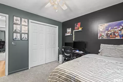 Bedroom - 801 E Spruce St, Chatham, IL 62629 photo 7 of 9