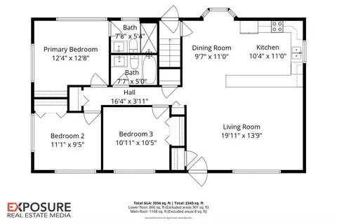 Floorplan - 40 Foresters Ln, Springfield, IL 62704 photo 1 of 2