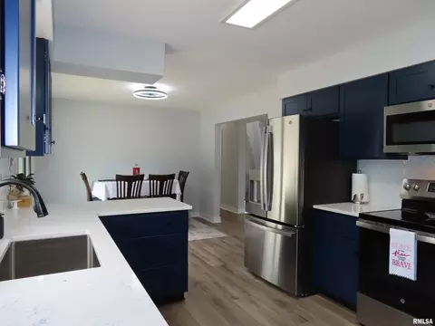 Kitchen - 205 S Park St, Alpha, IL 61413 photo 5 of 6