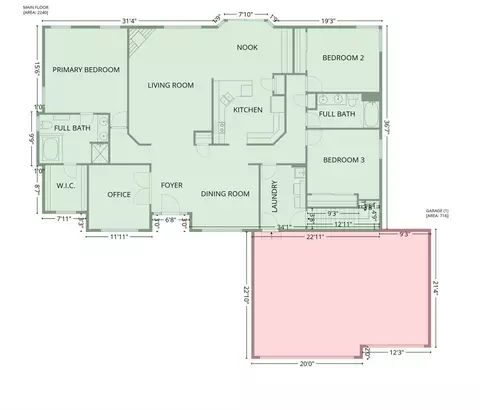 Floorplan - 2601 Chicory Dr, Springfield, IL 62711 photo 5 of 5