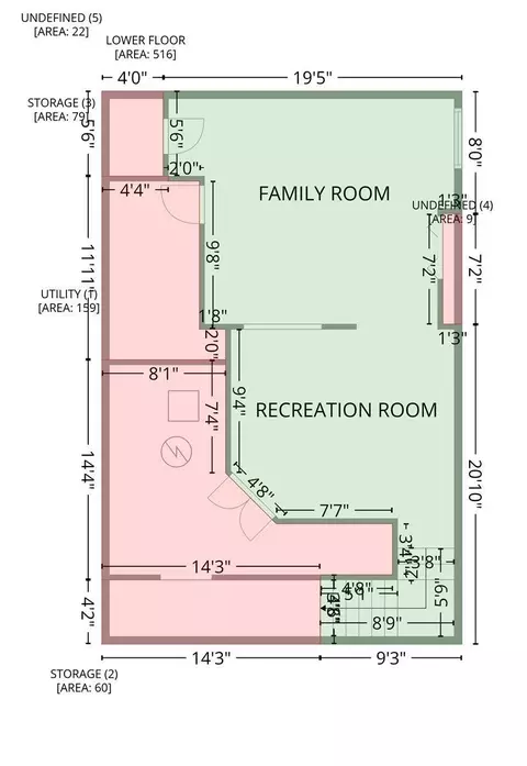 Floorplan - 2601 Chicory Dr, Springfield, IL 62711 photo 4 of 5