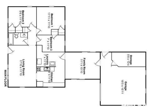Floorplan - 1605 N 21st St, Springfield, IL 62702 photo 1 of 1