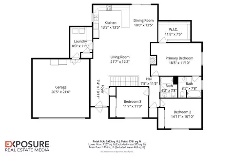 Floorplan - 2429 Glencoe St, Springfield, IL 62704 photo 1 of 2