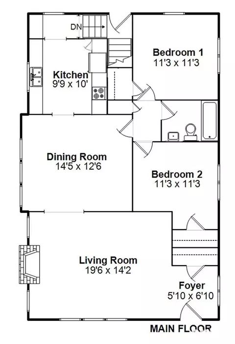 Floorplan - 1807 S Park Ave, Springfield, IL 62704 photo 1 of 2