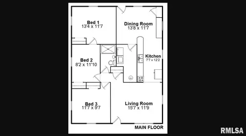 Floorplan - 2127 Grandview Ave, Springfield, IL 62702 photo 1 of 1