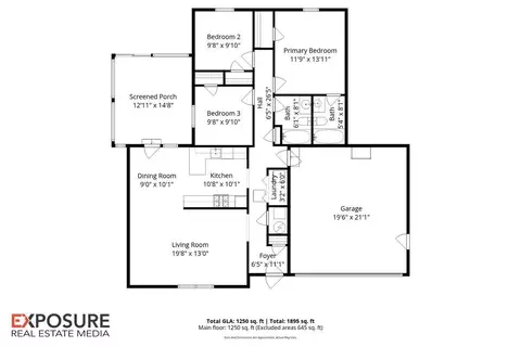 Floorplan - 400 E Lynwood Dr, Athens, IL 62613 photo 1 of 1