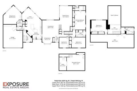 Floorplan - 50 W Hazel Dell Ln, Springfield, IL 62703 photo 1 of 4